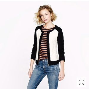 J. Crew Boucle Jacket in Colorblock